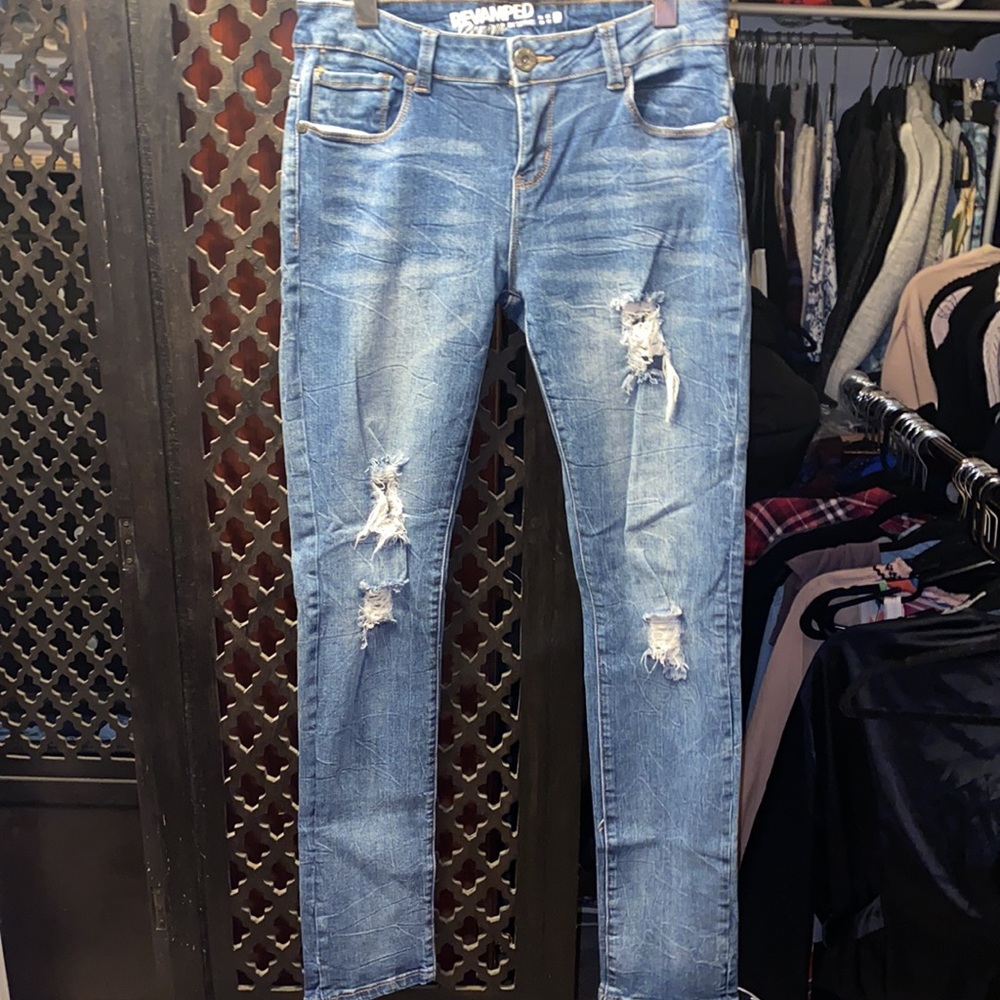 Revamped Ripped Skinny Jeans